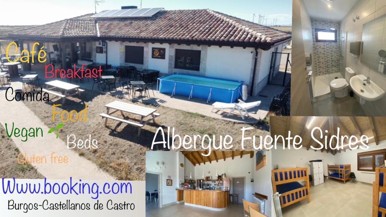 Albergue de Peregrinos Fuente Sidres Burgo Exterior foto